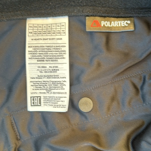 Burton Hearth Snap Shacket/Shirt - Picture 4 of 8